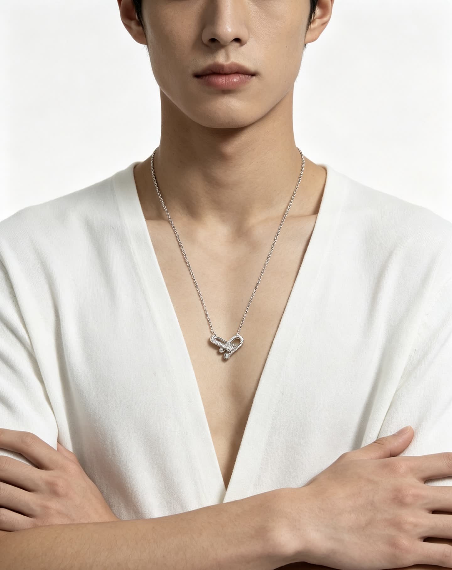 Tiffany & Co. Elsa Peretti® Diamond Toggle Necklace